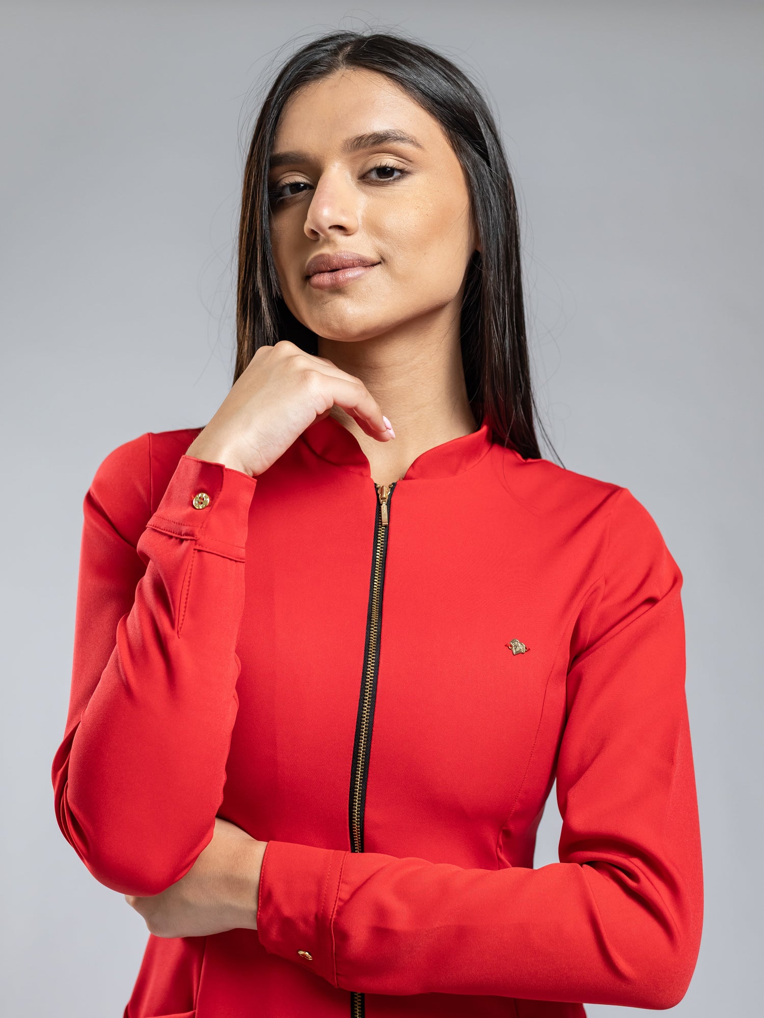 Chaqueta Rebeca - Rojo Antifluidos