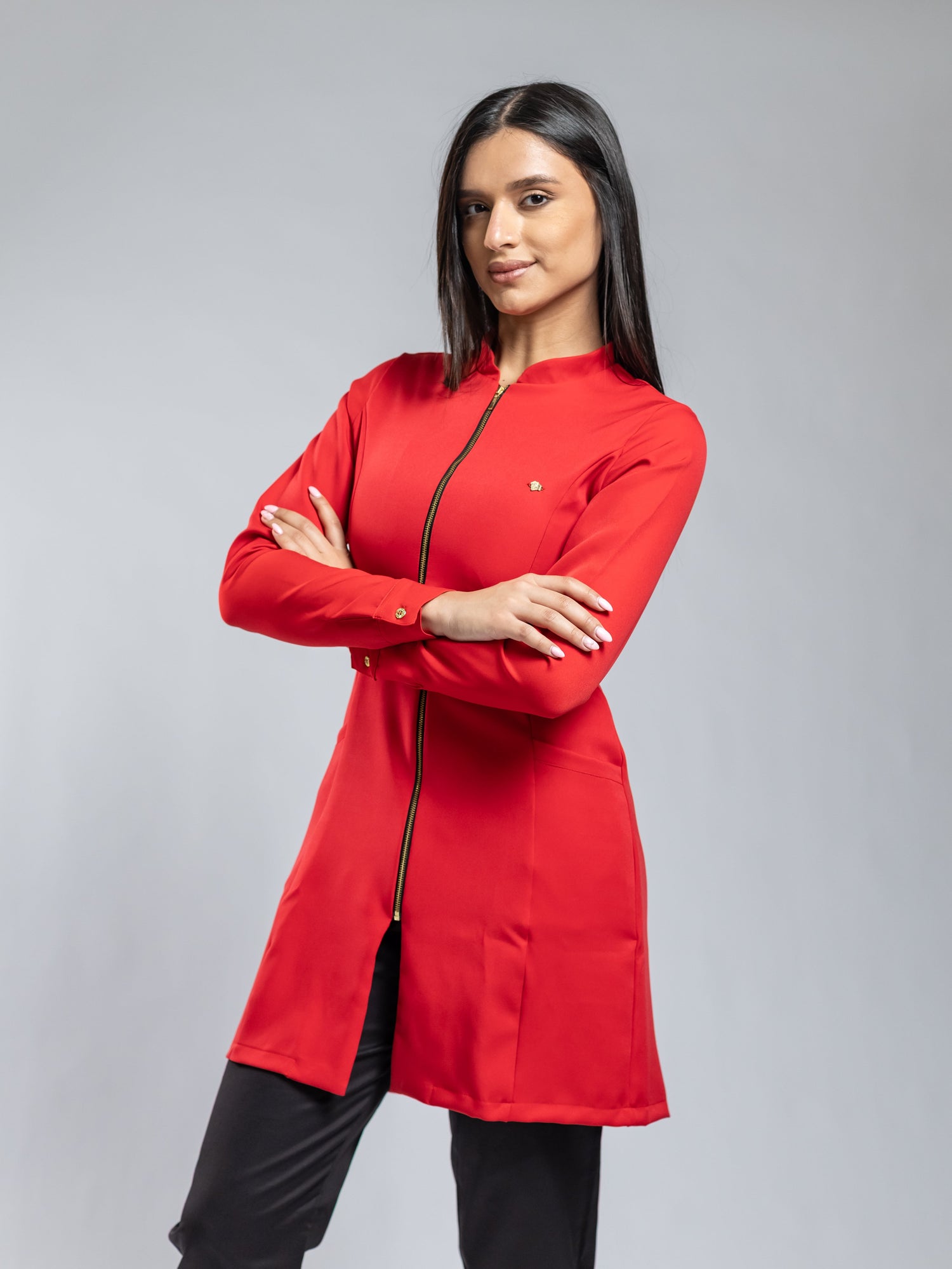Chaqueta Rebeca - Rojo Antifluidos