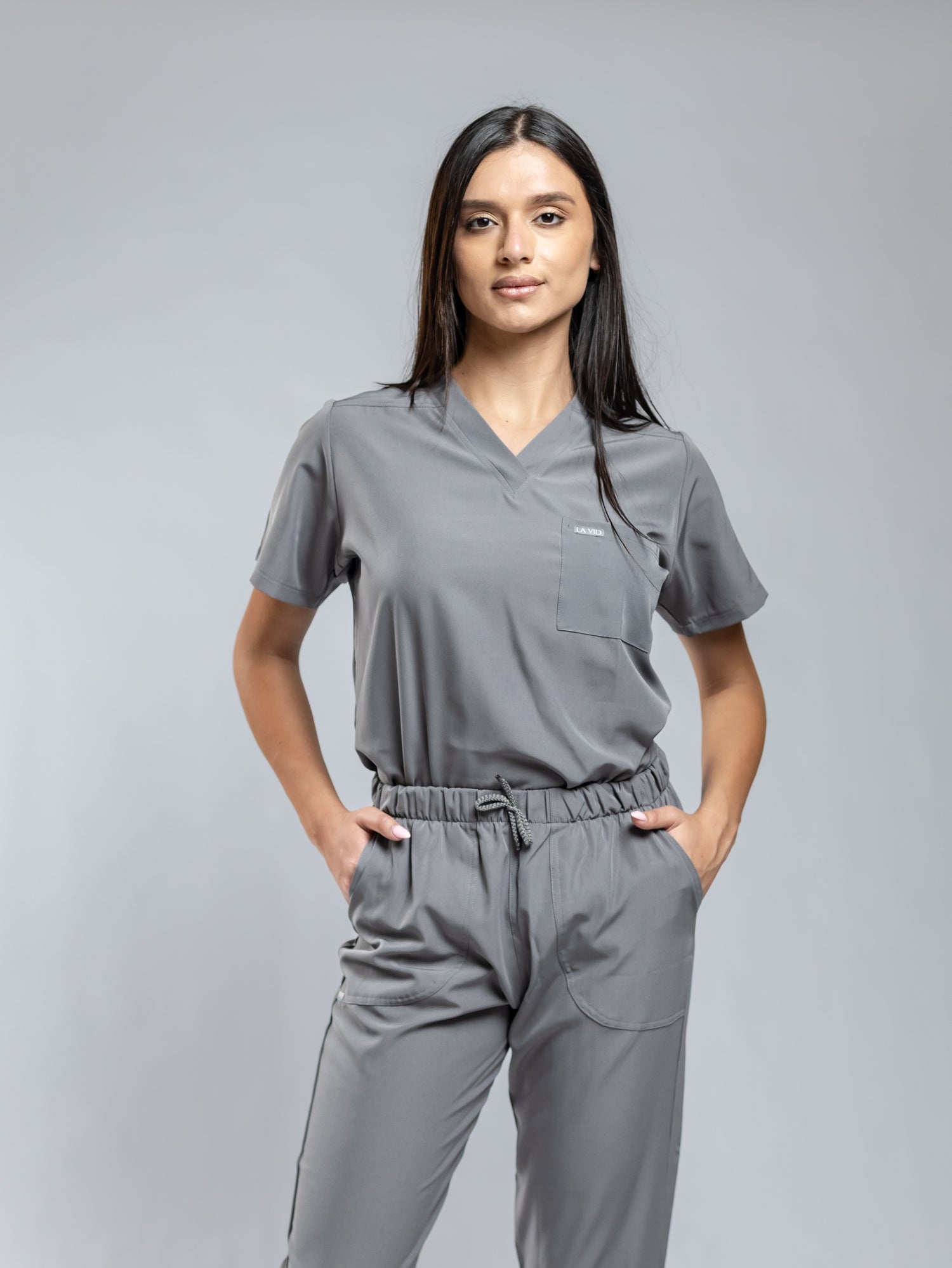 Scrub Luxo - Gris