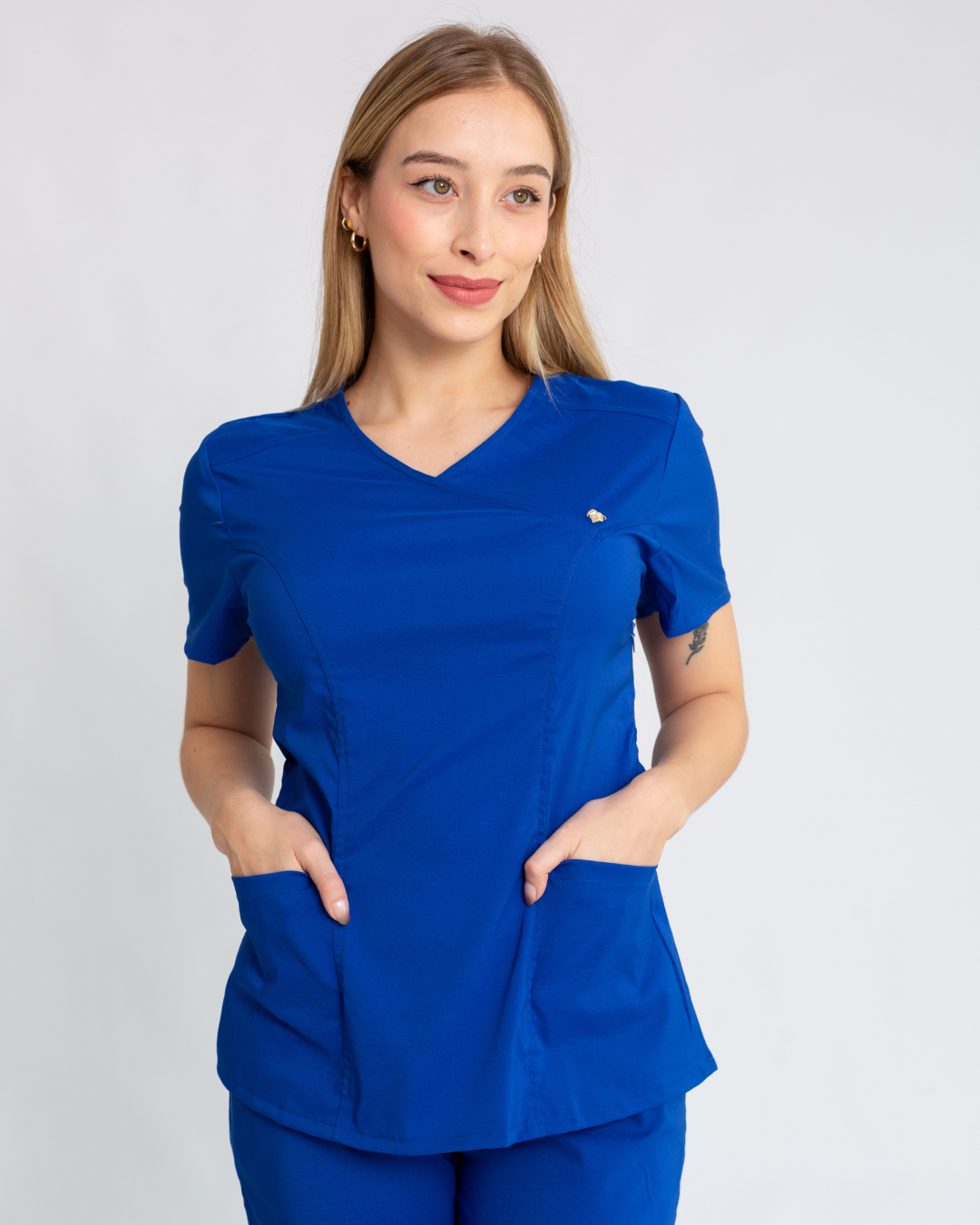 Scrub Naomi - Azul francia