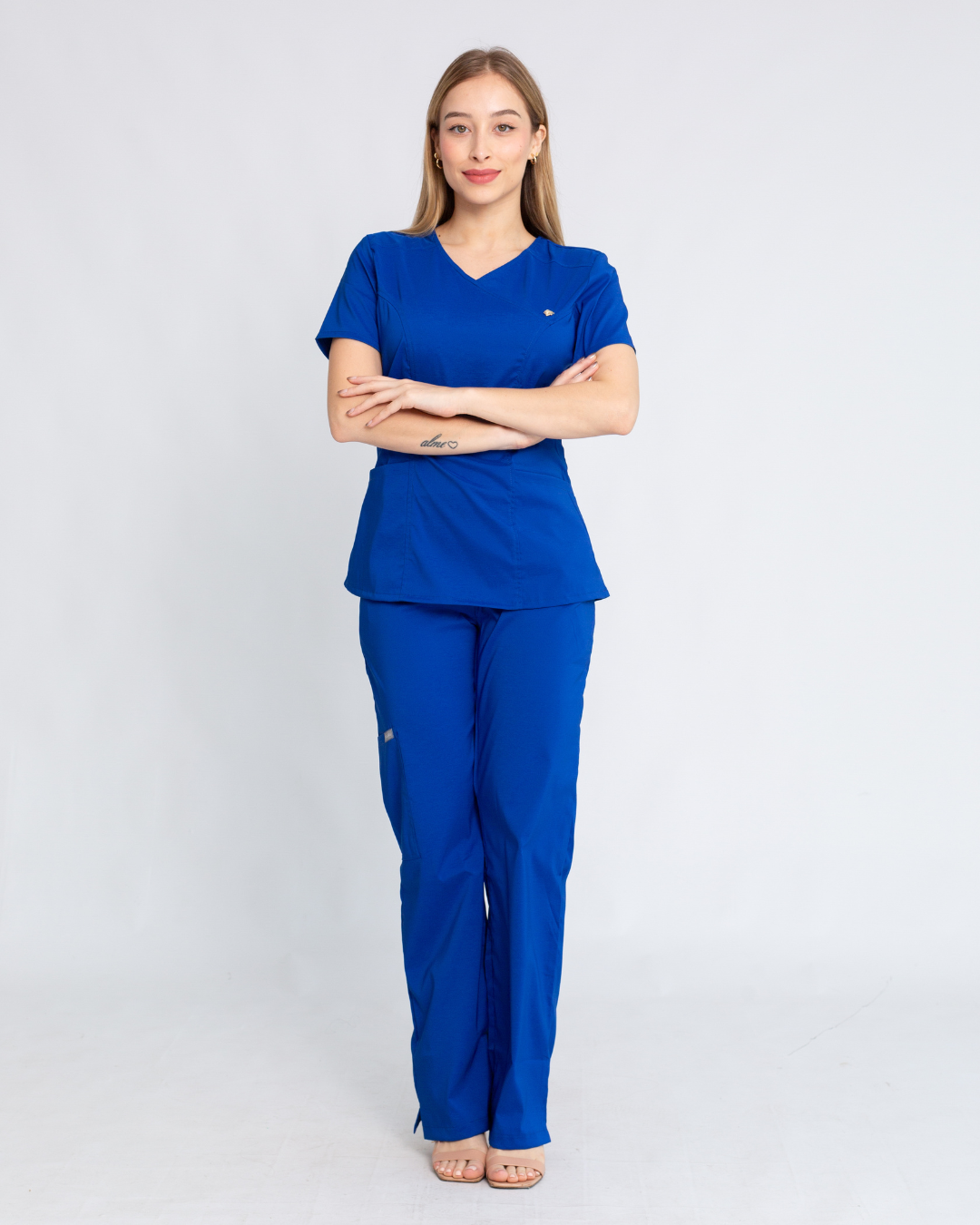 Scrub Naomi - Azul francia