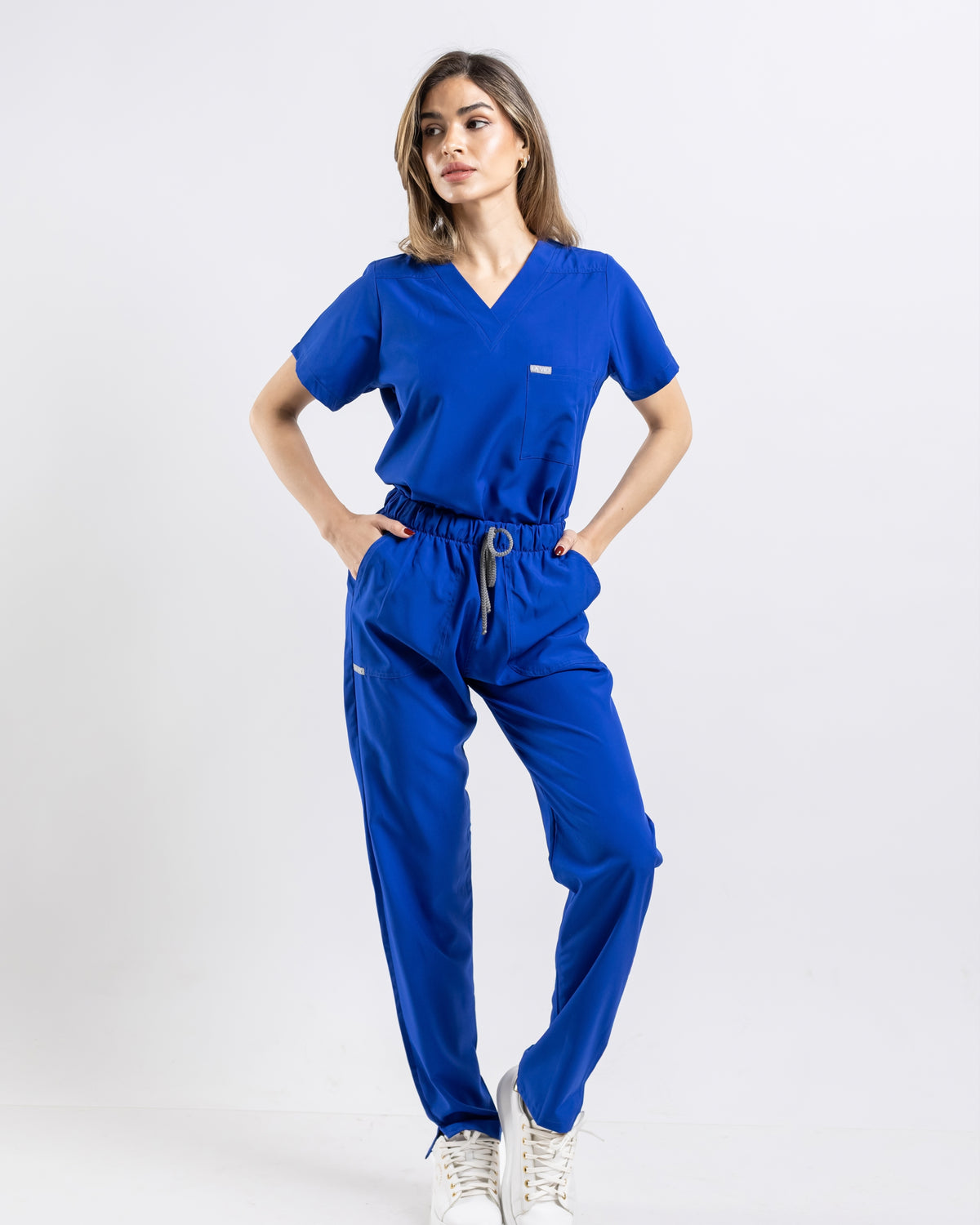 Scrub Luxo Azul Francia