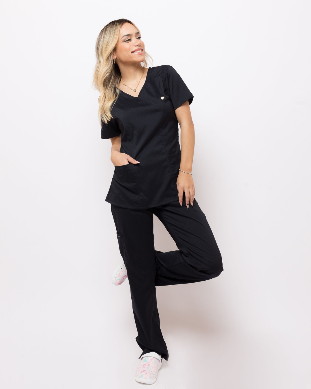 Scrub Naomi - Negro