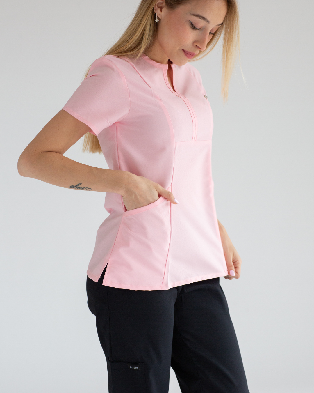 Chomba tecnológica Jazmín color baby pink