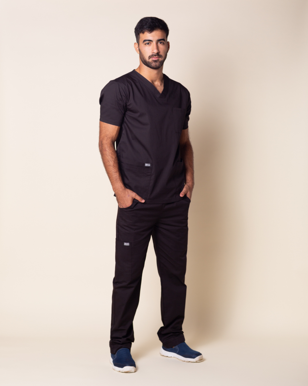 Scrub Classic color negro