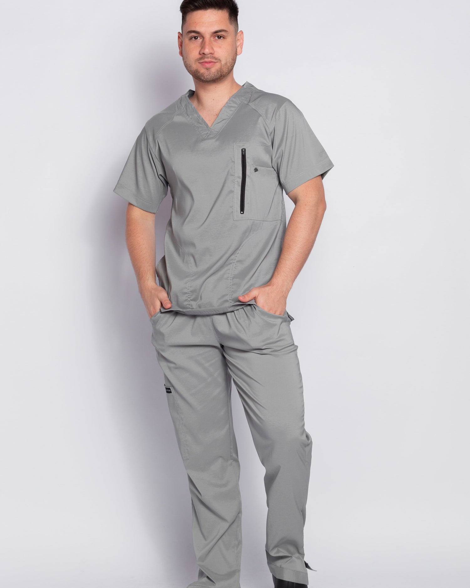 Scrub tecno - Gris