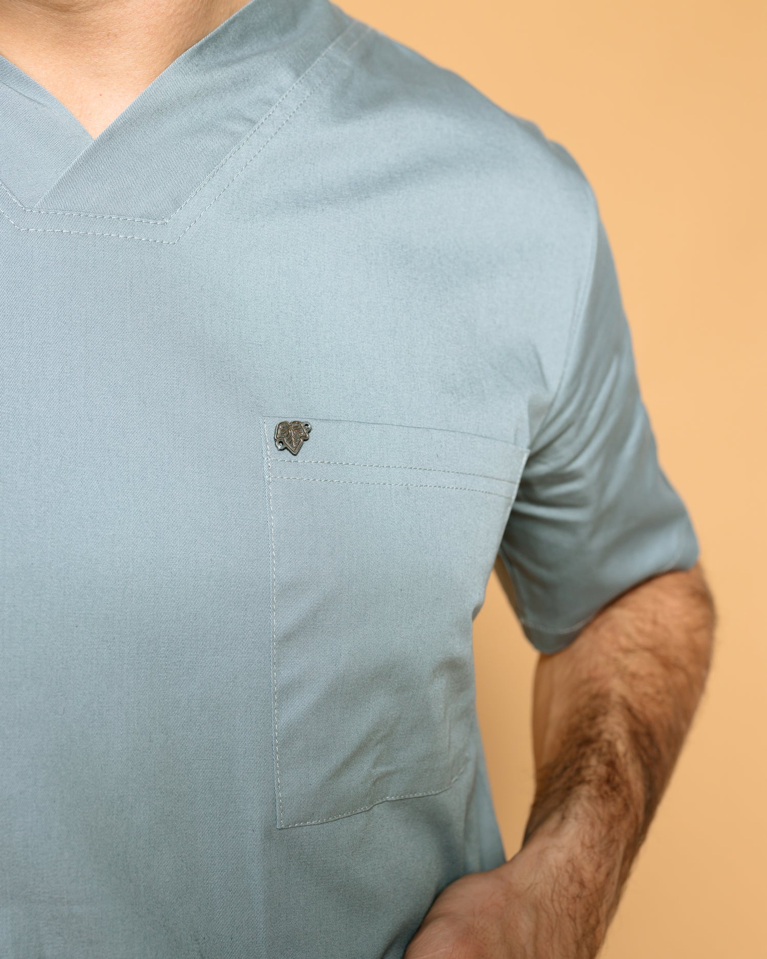 Scrub Classic color gris