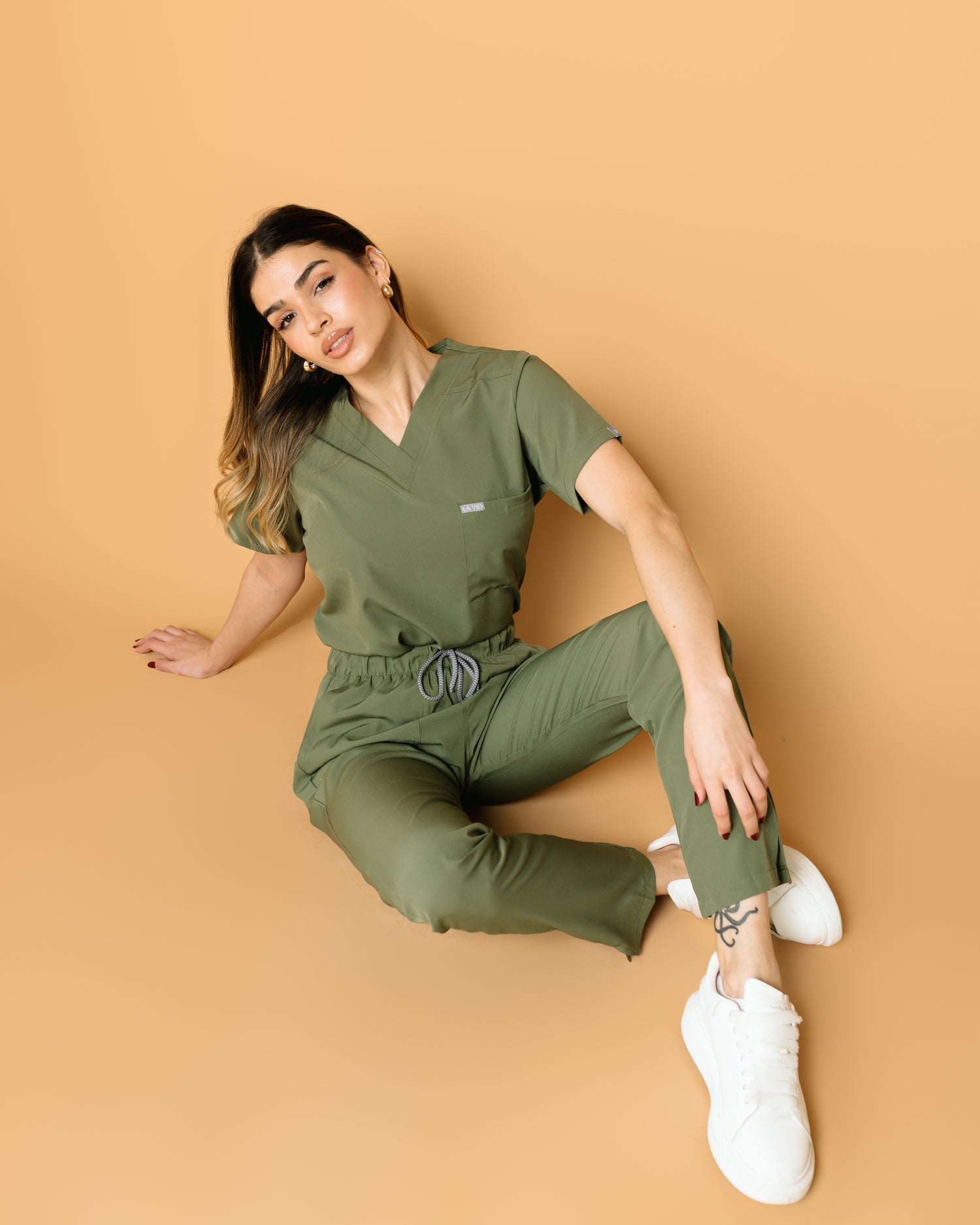 Scrub Luxo - Verde Musgo