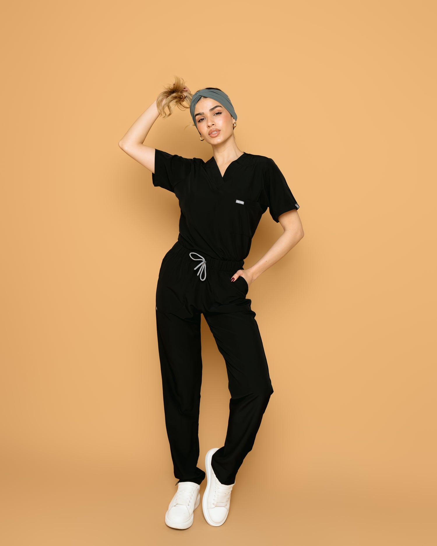 Scrub Luxo - Negro