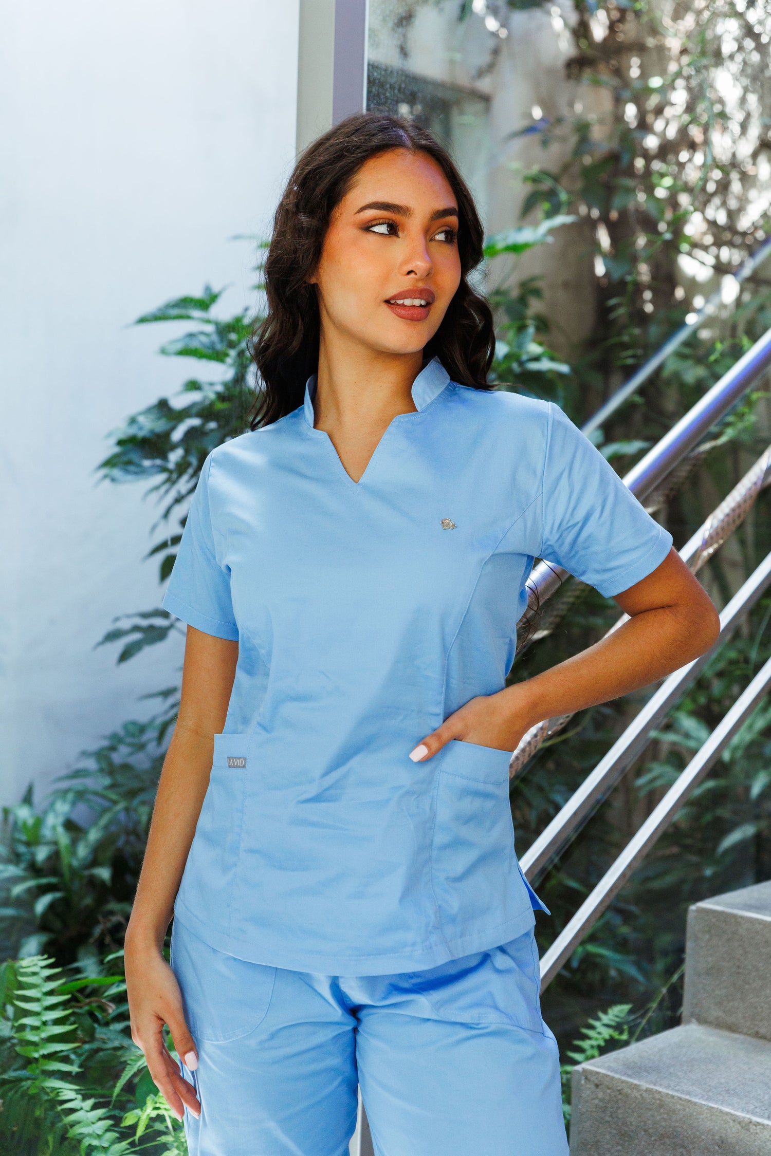 Scrub Paula - Celeste