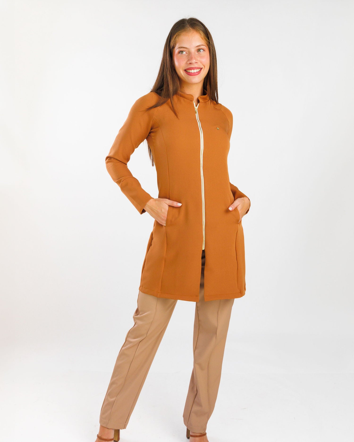 Chaqueta Luciana - Mocha Mousse