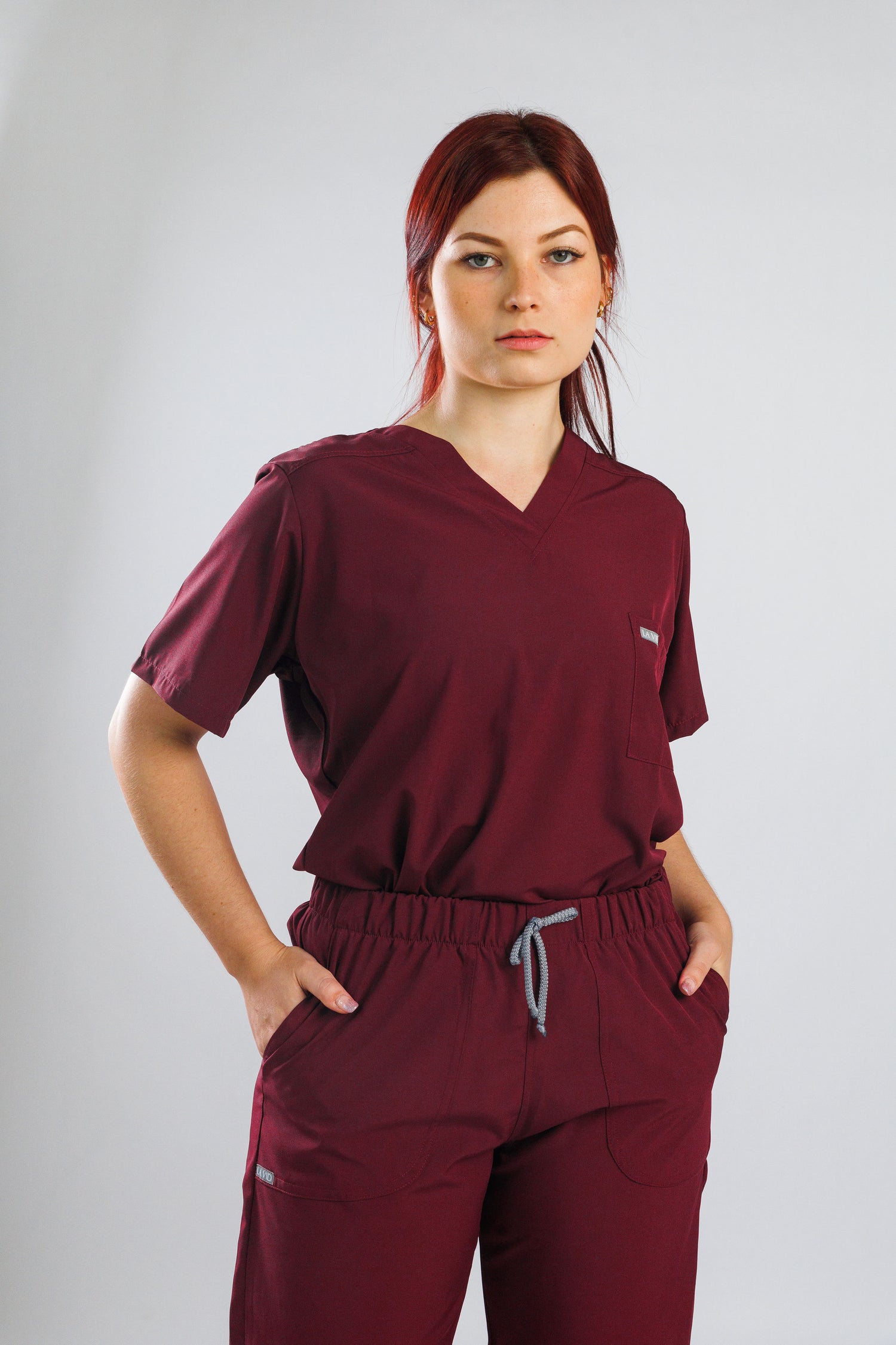 Scrub Luxo - Bordo