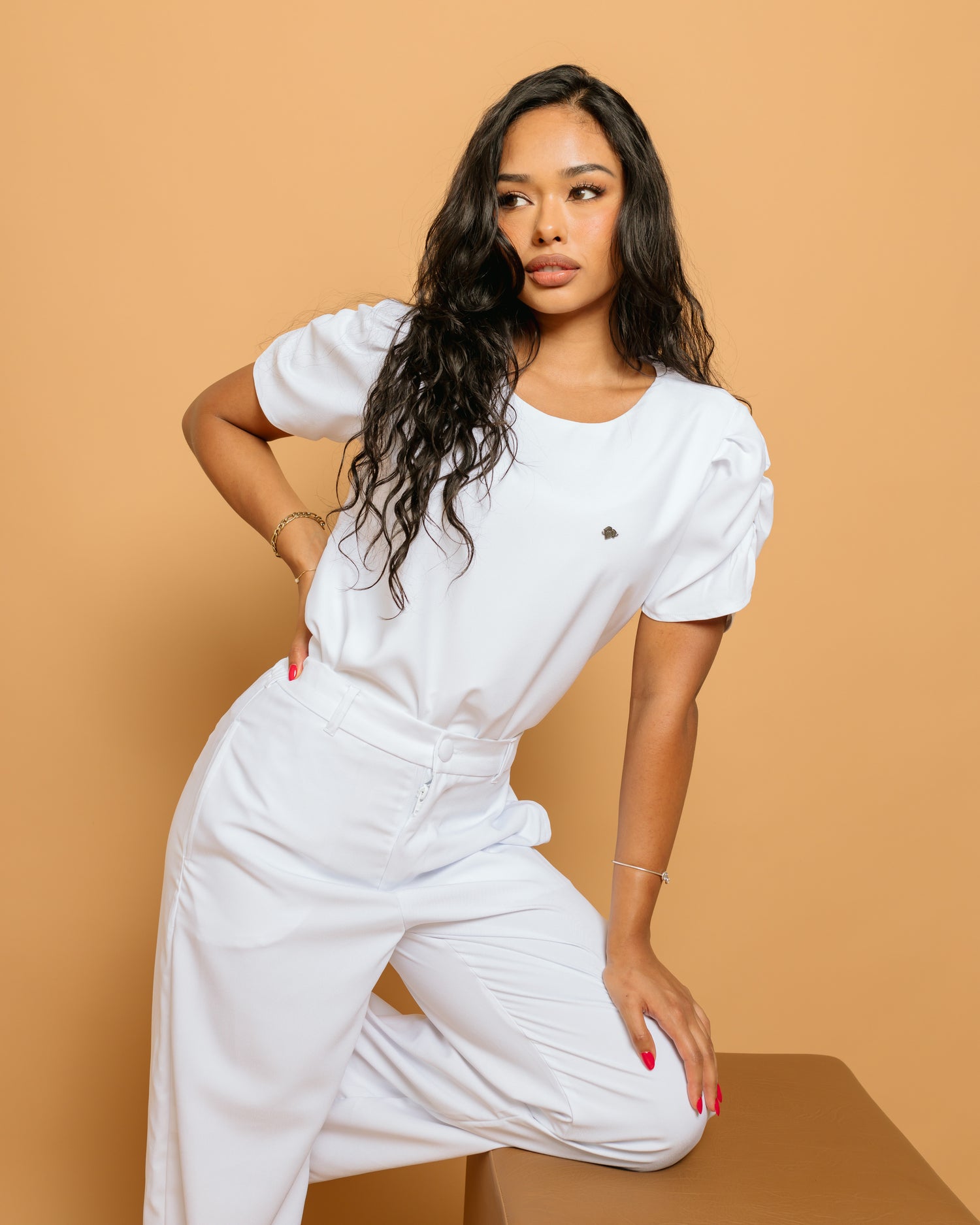 Scrub Leslie - Blanco