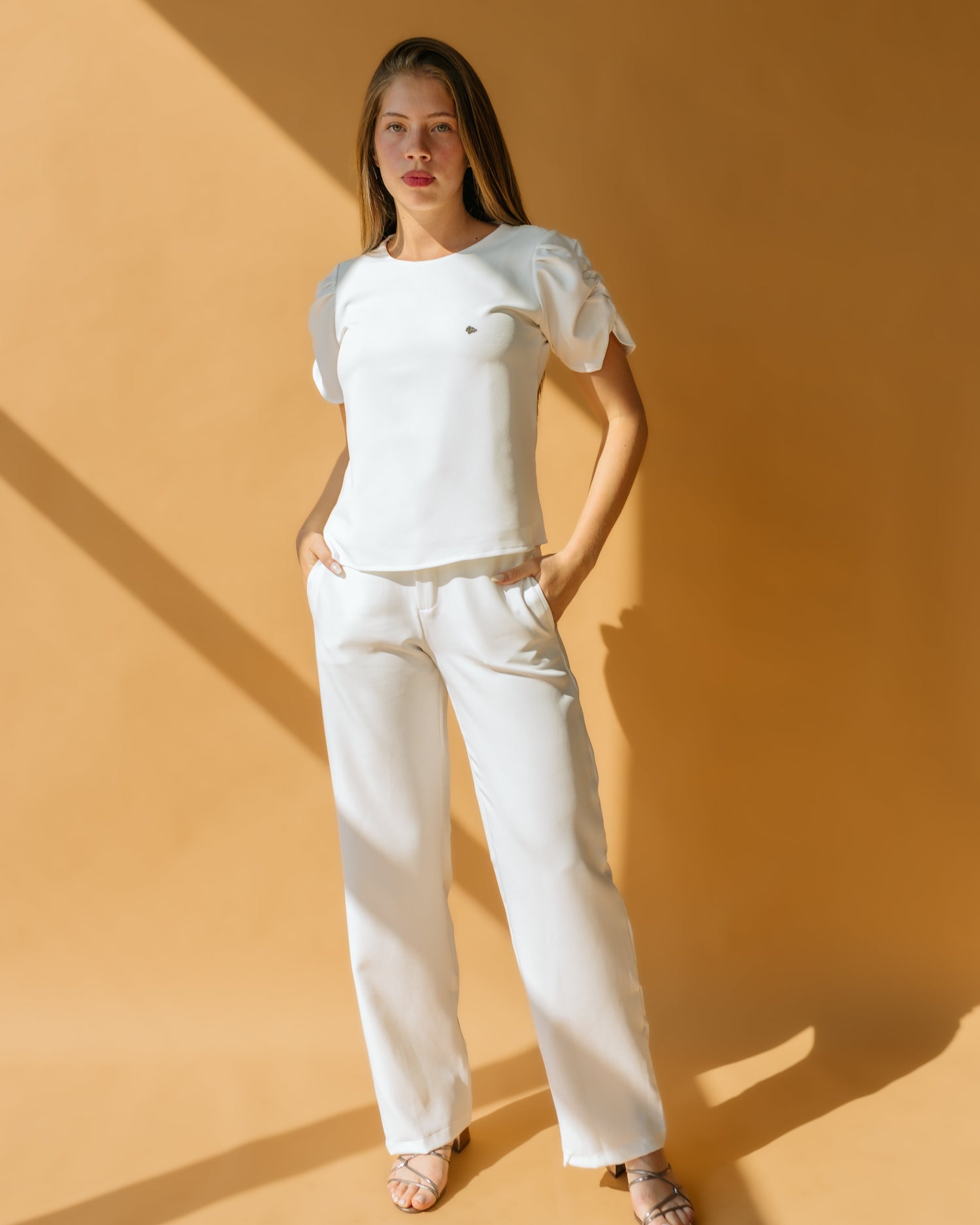 Scrub Leslie - Blanco tiza