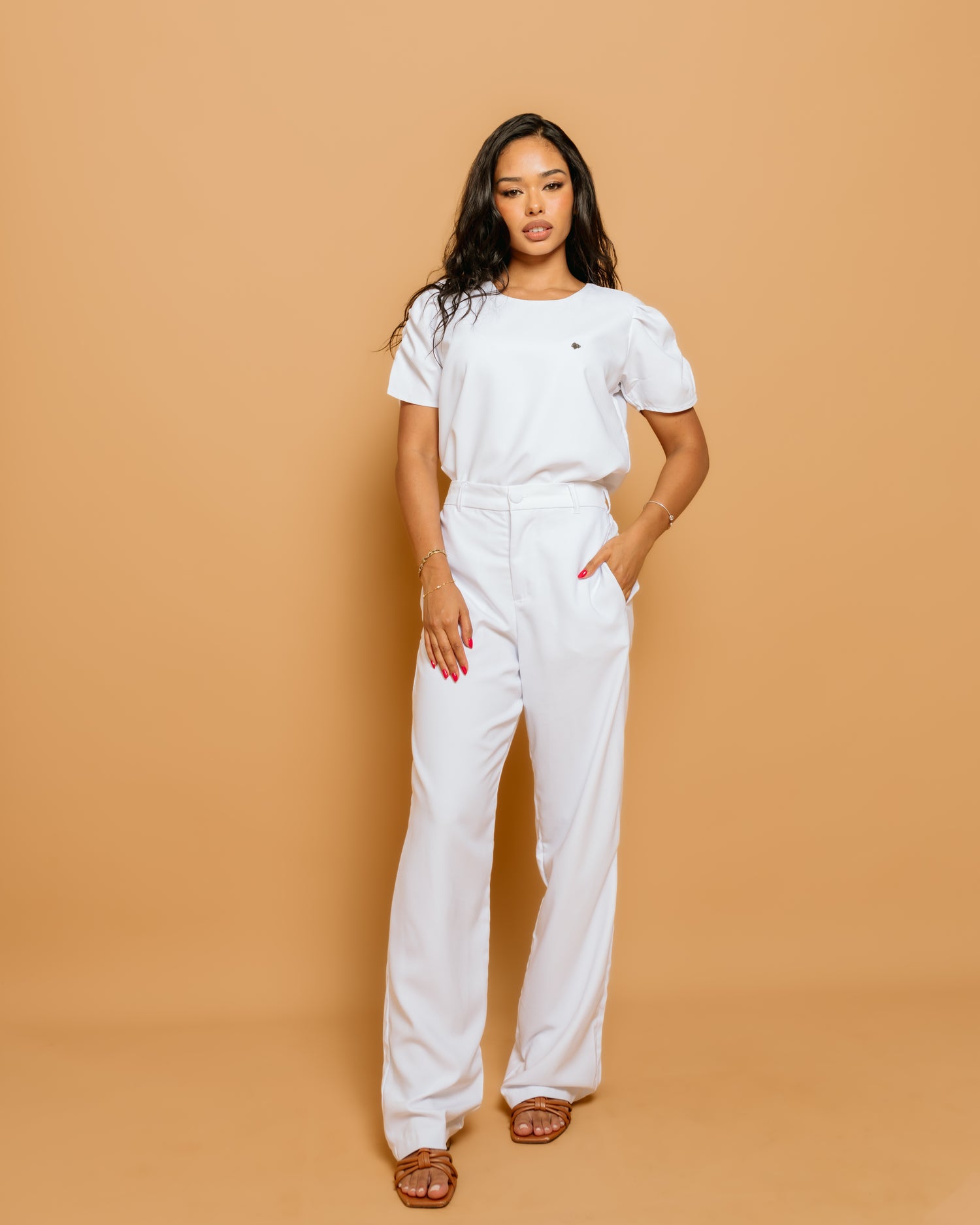 Scrub Leslie - Blanco