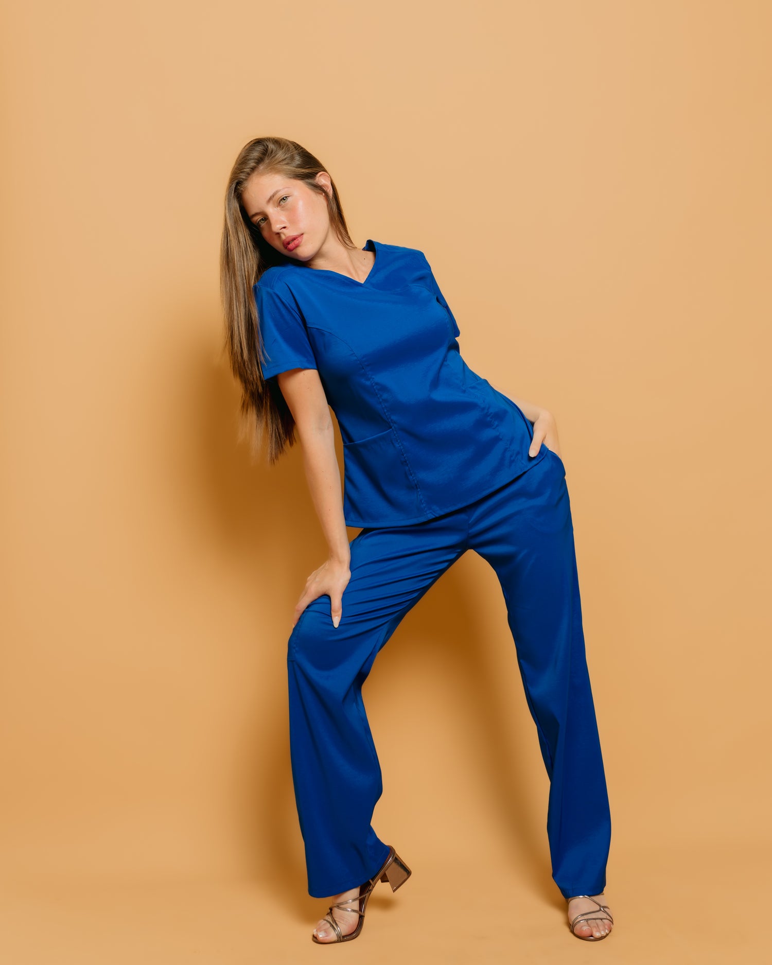 Scrub Naomi - Azul marino