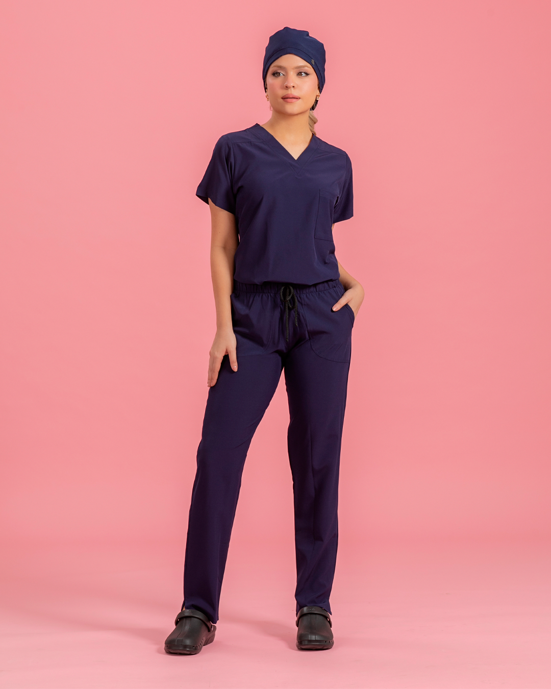 Scrub Luxo - Azul Marino
