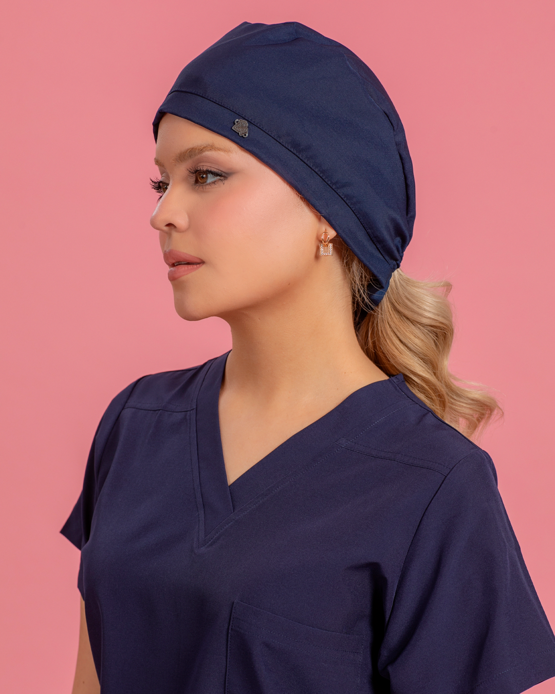 Scrub Luxo - Azul Marino