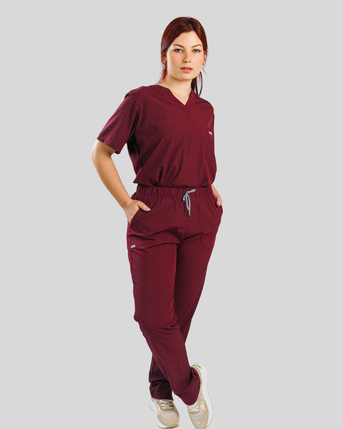 Scrub Luxo Bordo