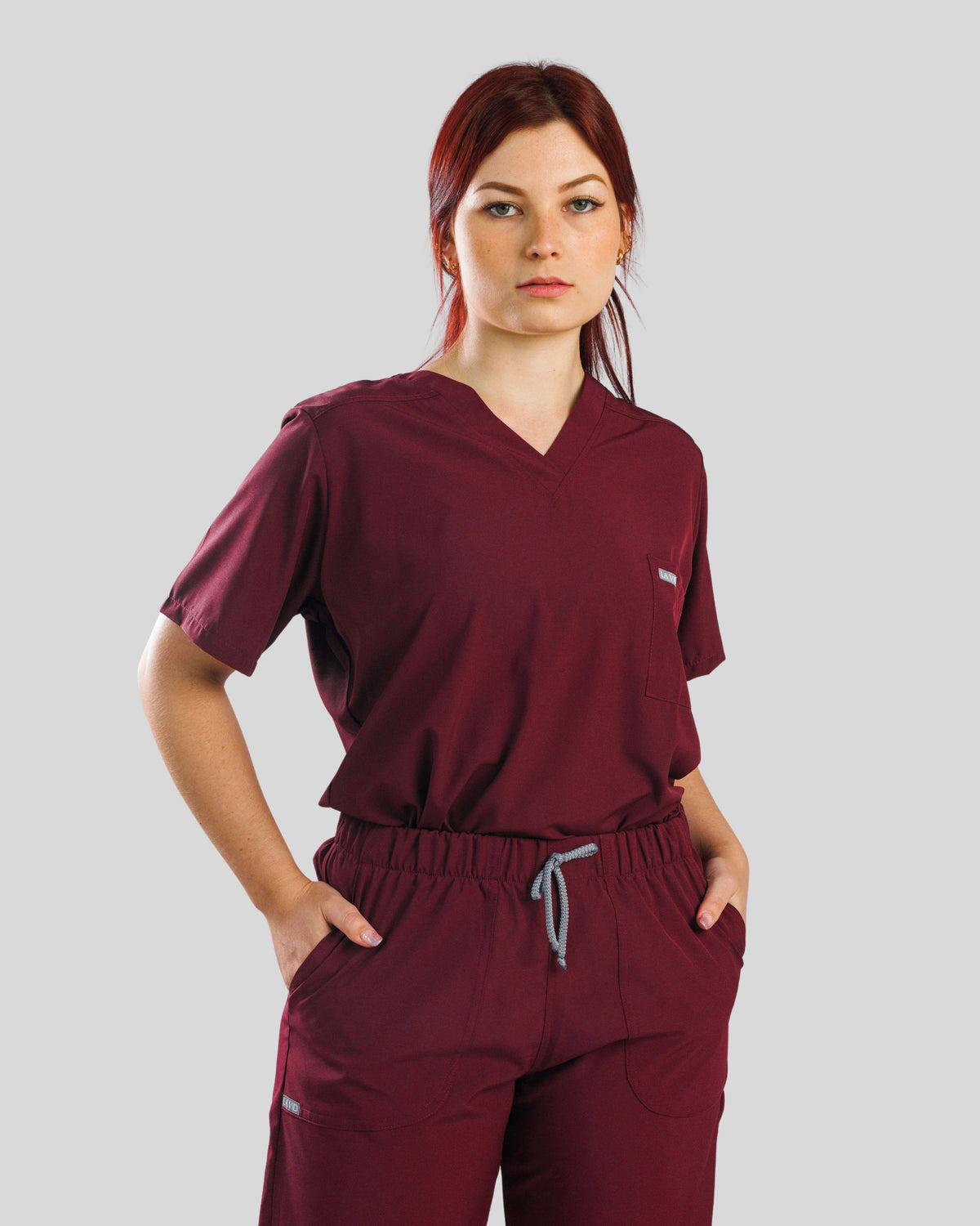 Scrub Luxo Bordo