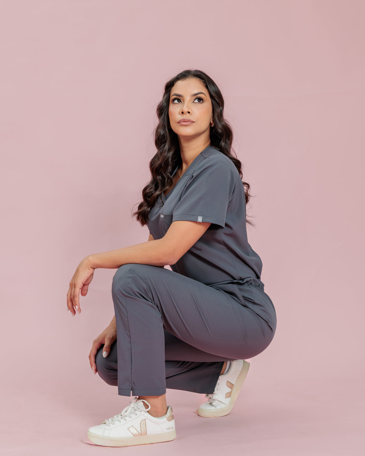 Scrub Luxo Gris