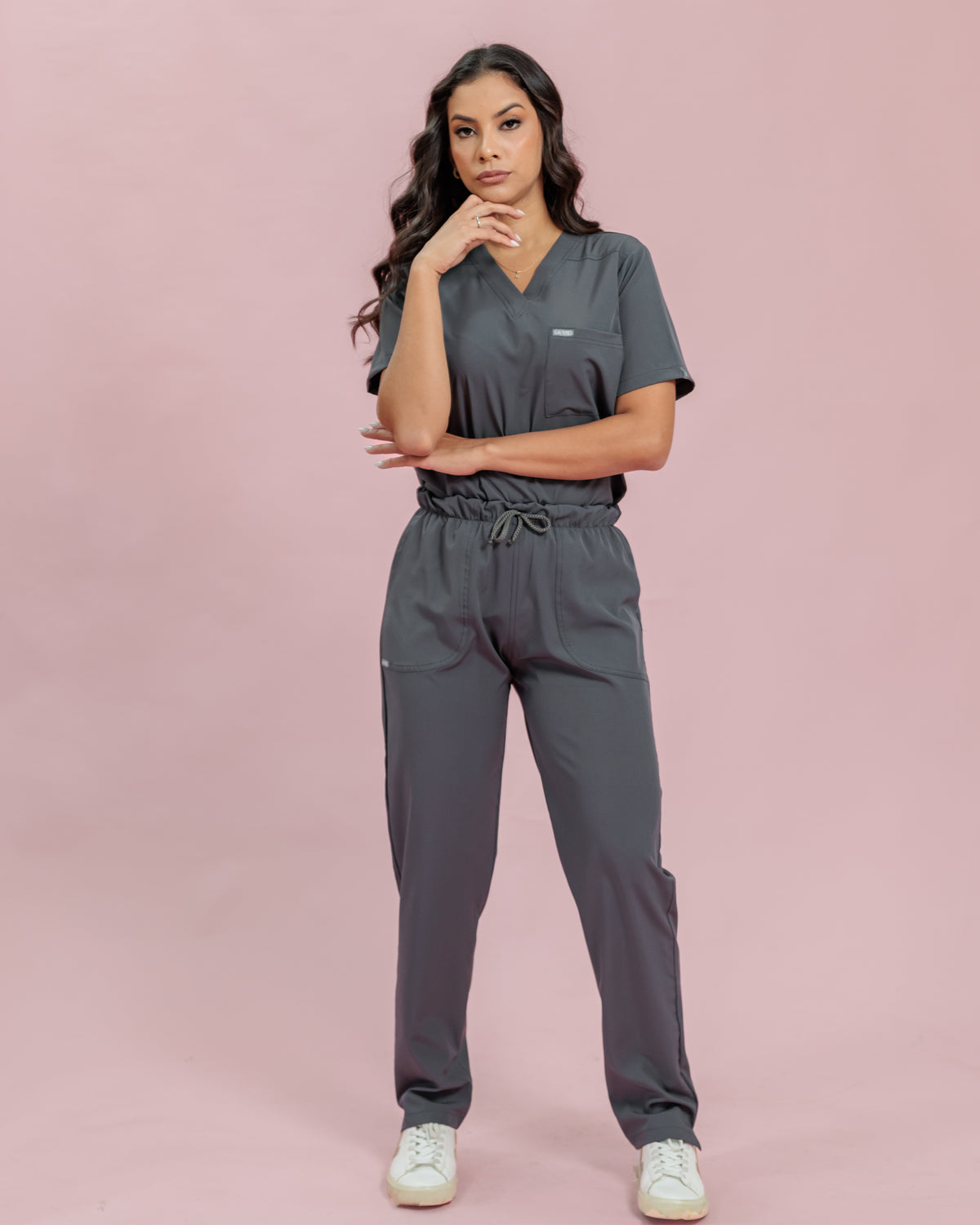 Scrub Luxo Gris