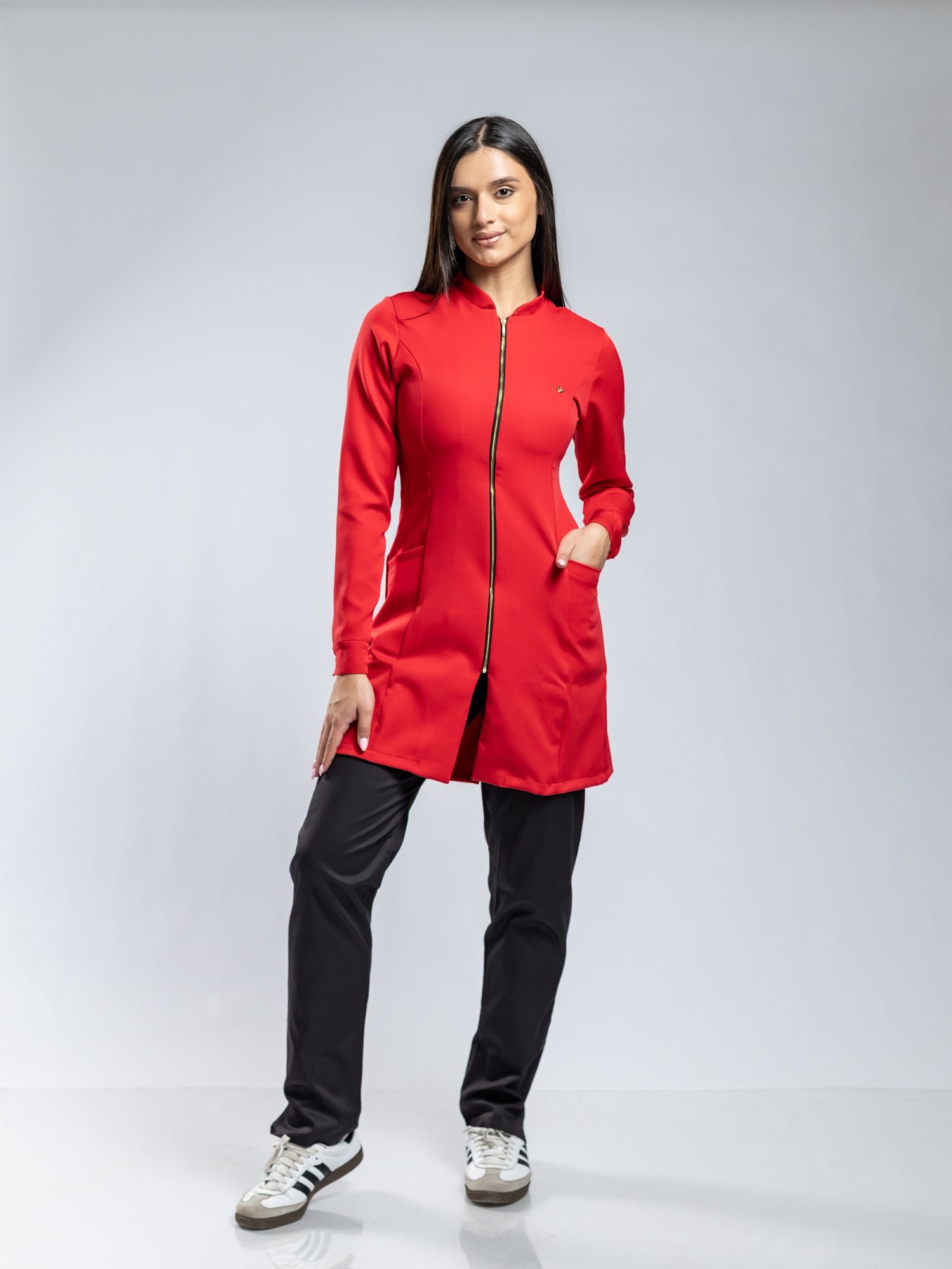 Chaqueta Rebeca - Rojo Antifluidos