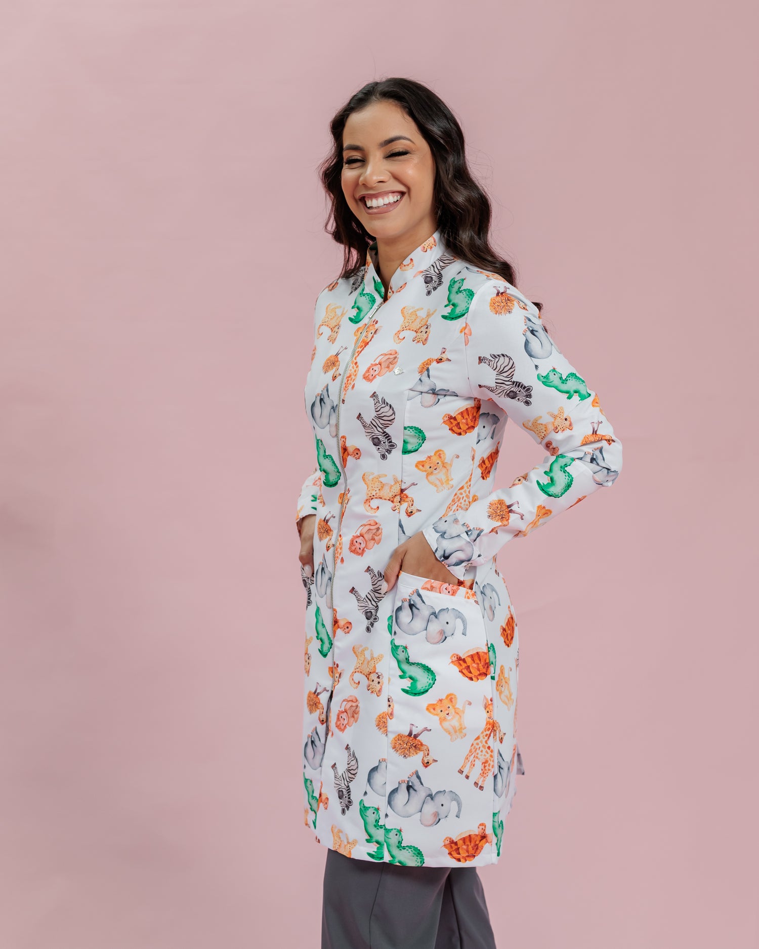 Chaqueta Rebeca - Estampado Antifluidos