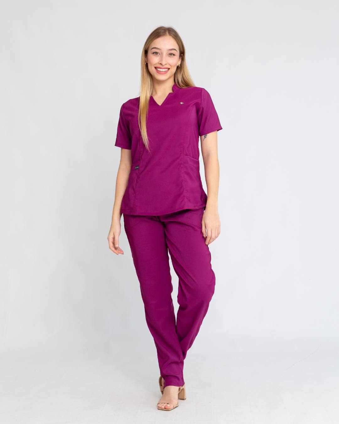 Scrub Emily purple