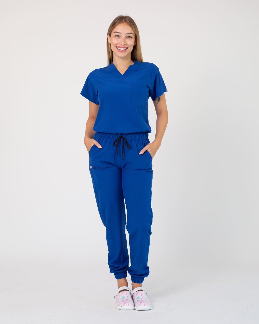 Scrub Luxo color azul francia – La Vid