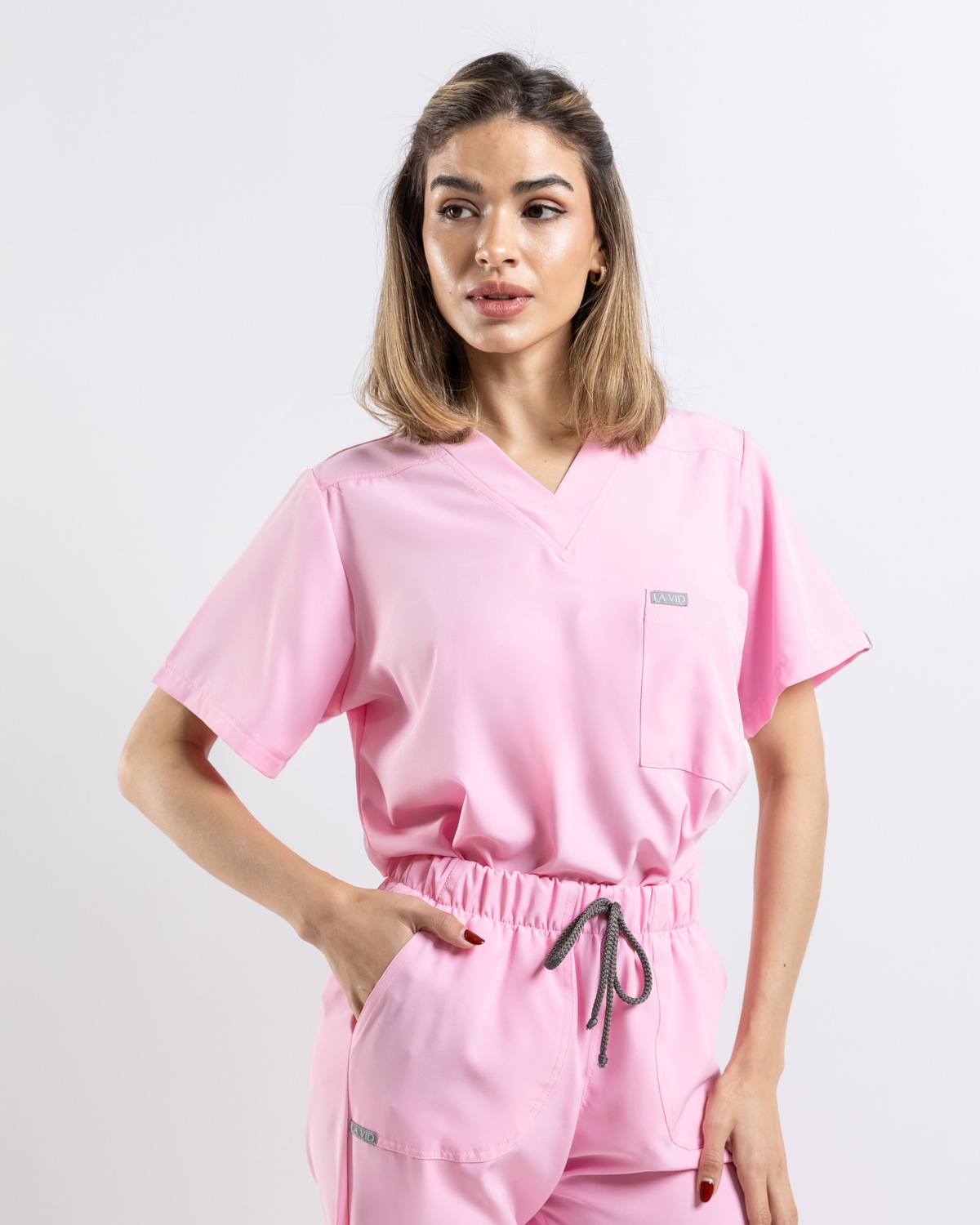 Scrub Luxo Baby Pink