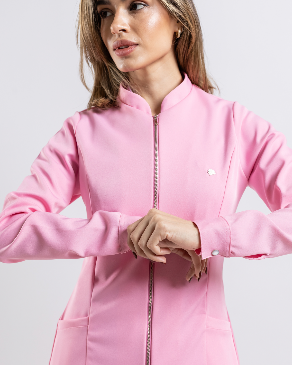 Chaqueta Rebeca rosa