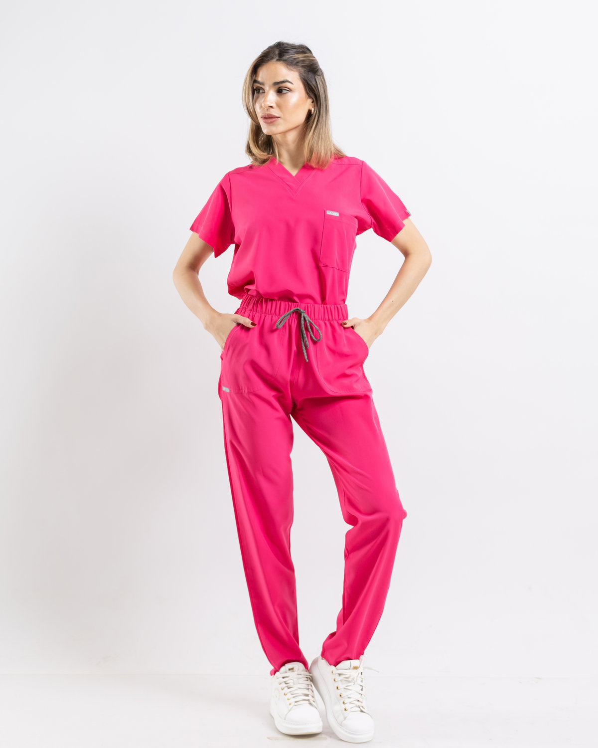 Scrub Luxo Fucsia