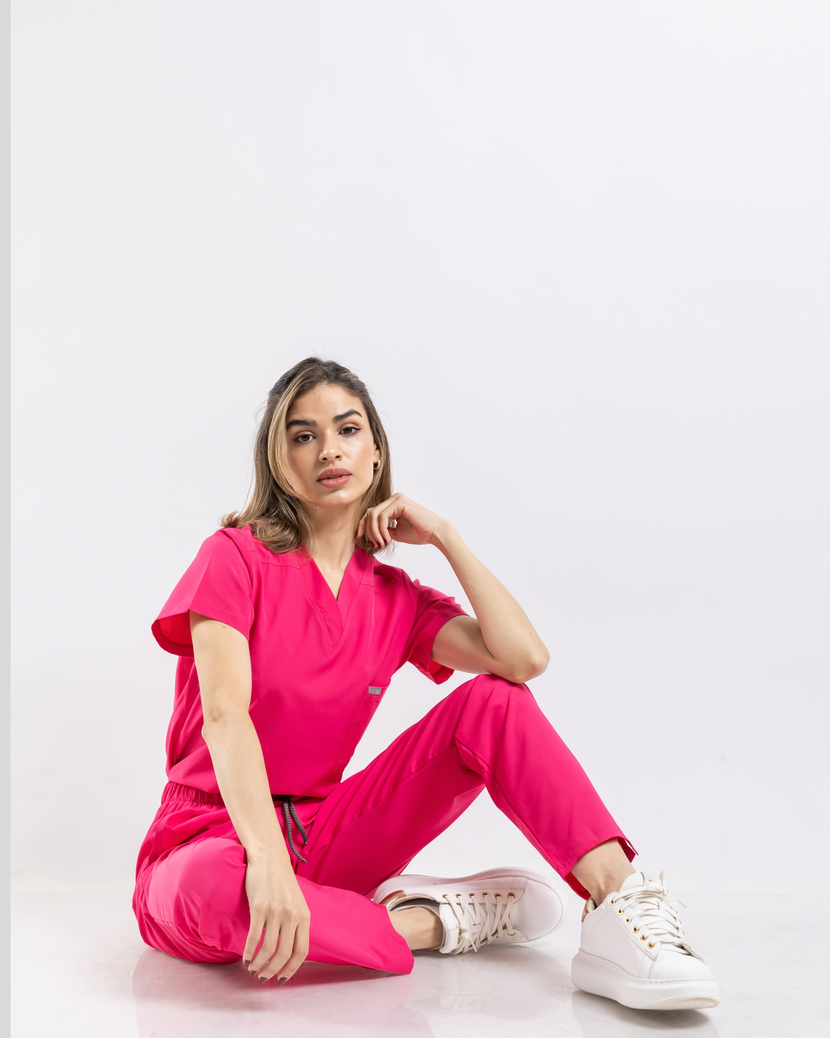 Scrub Luxo Fucsia
