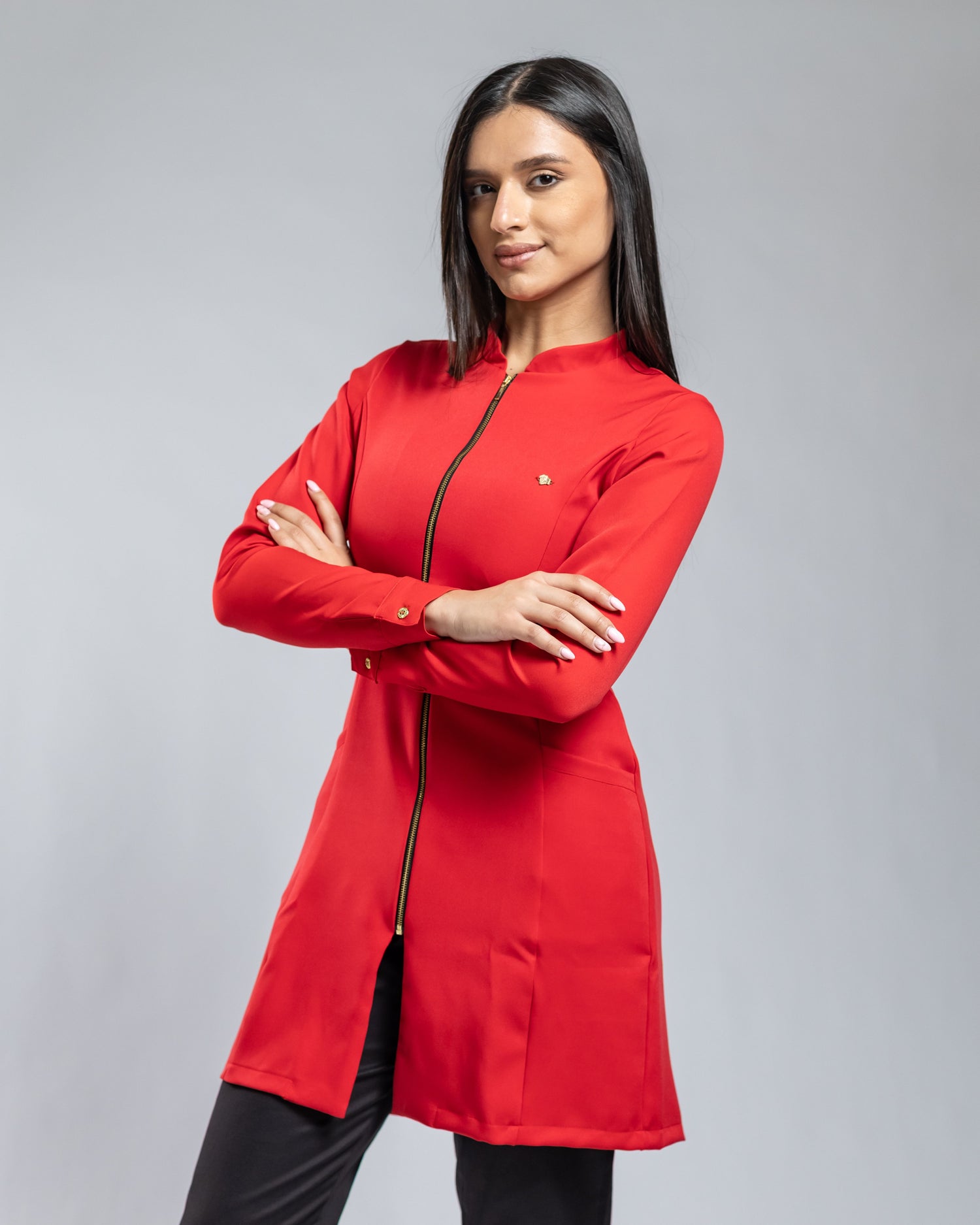 Chaqueta Rebeca - Rojo Antifluidos