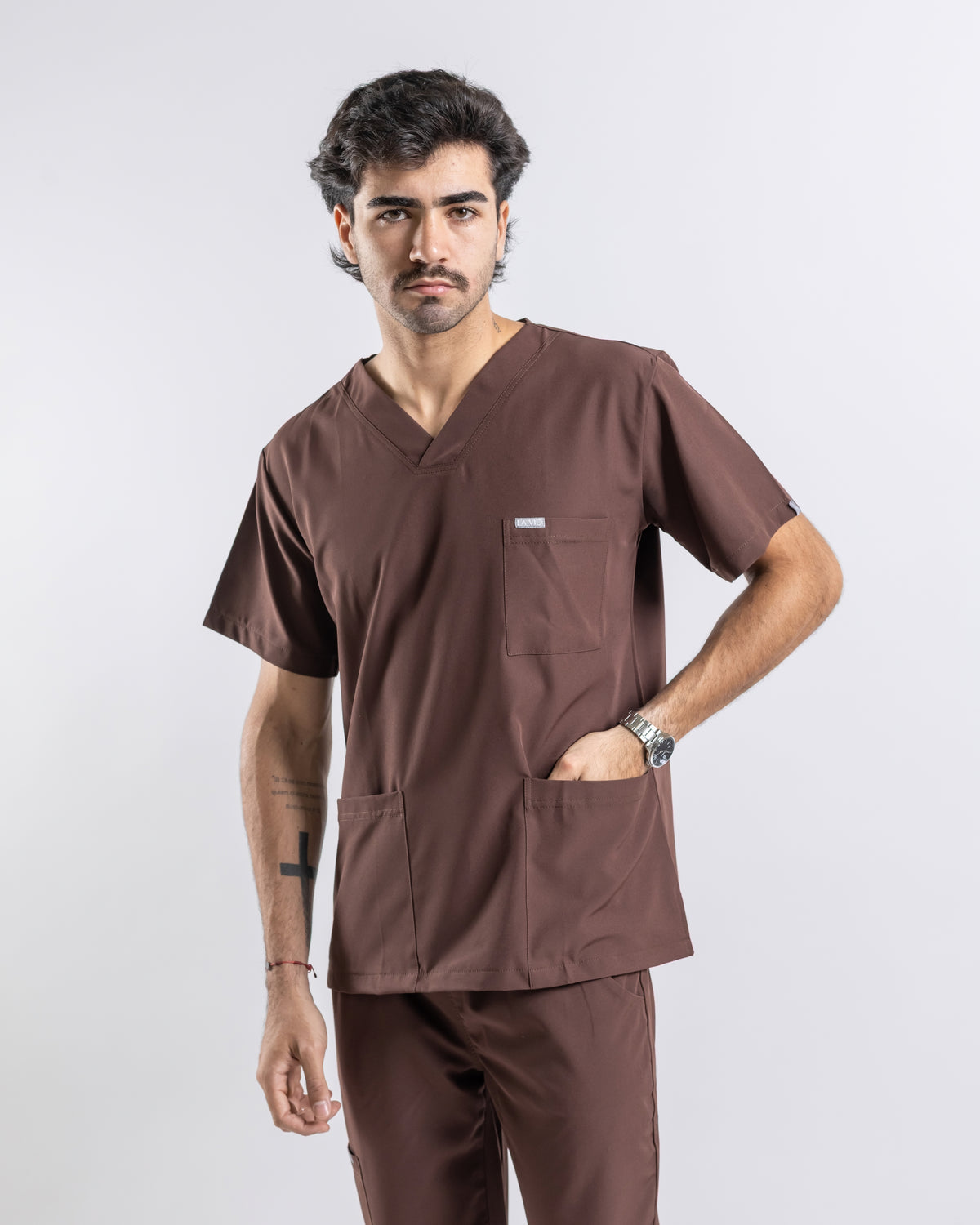 Scrub Luxo Marron