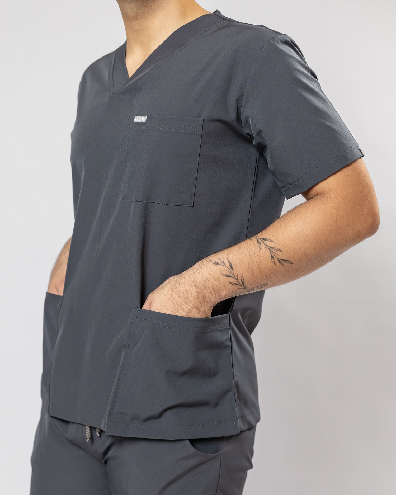 Scrub Luxo - Gris