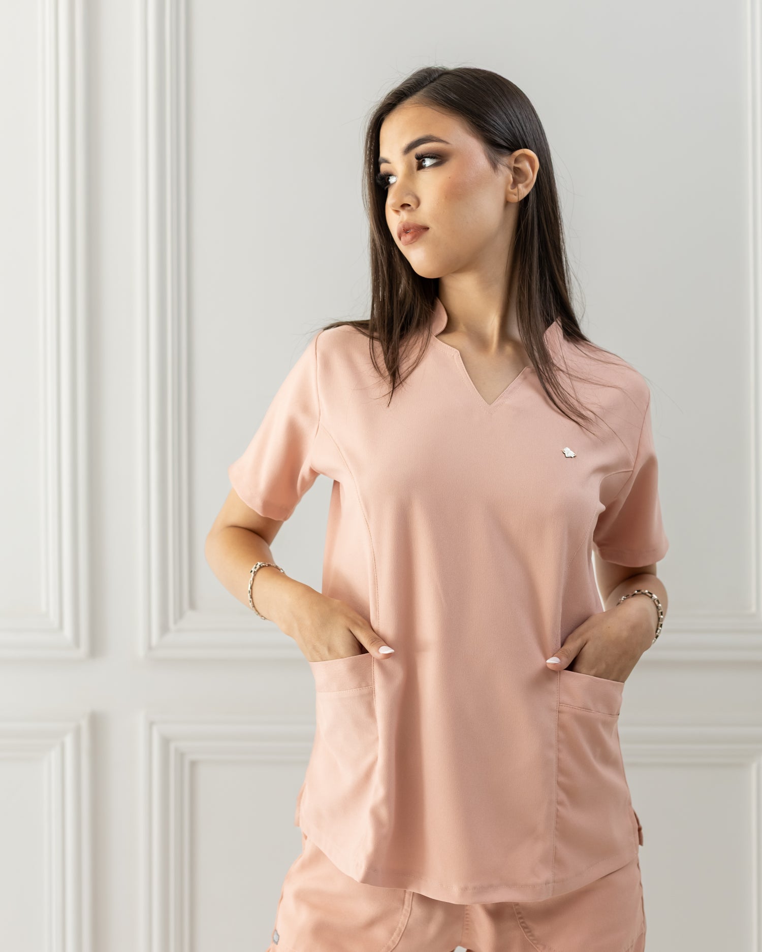 Scrub Emily - Salmón