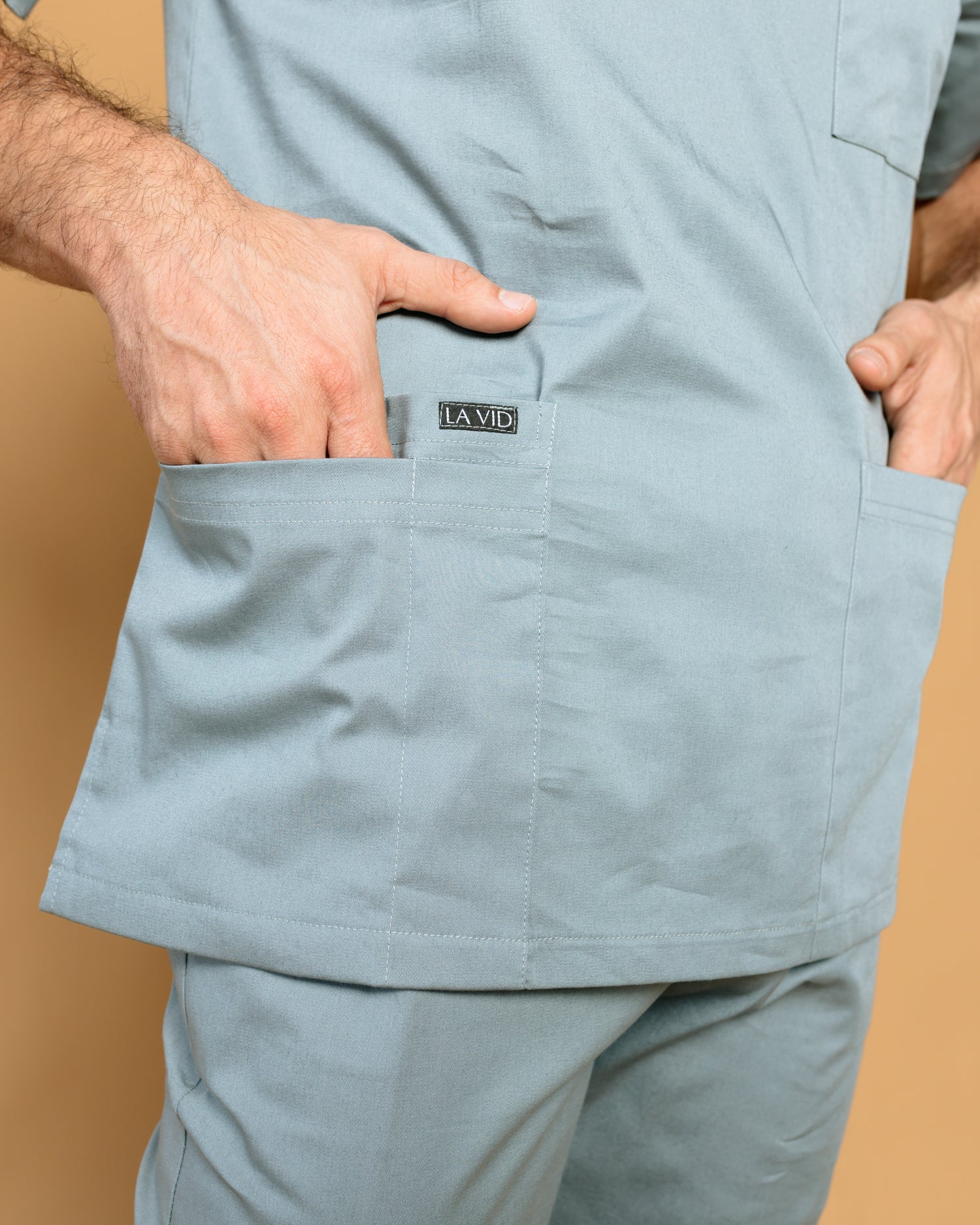 Scrub Classic color gris