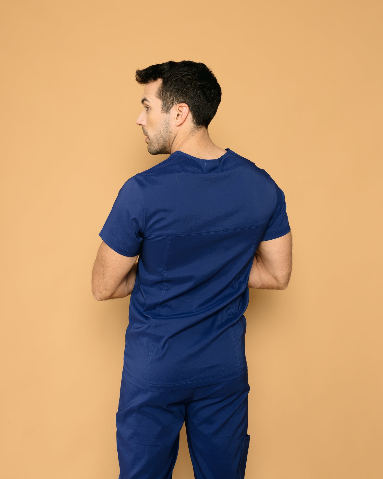 Scrub tecnológico Maxi - Azul marino