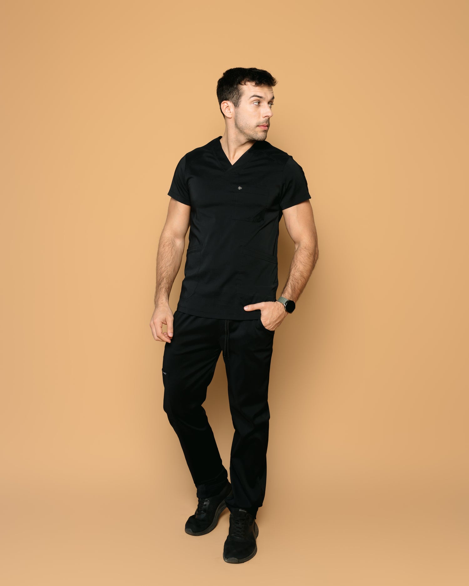 Scrub tecnológico Maxi - Negro