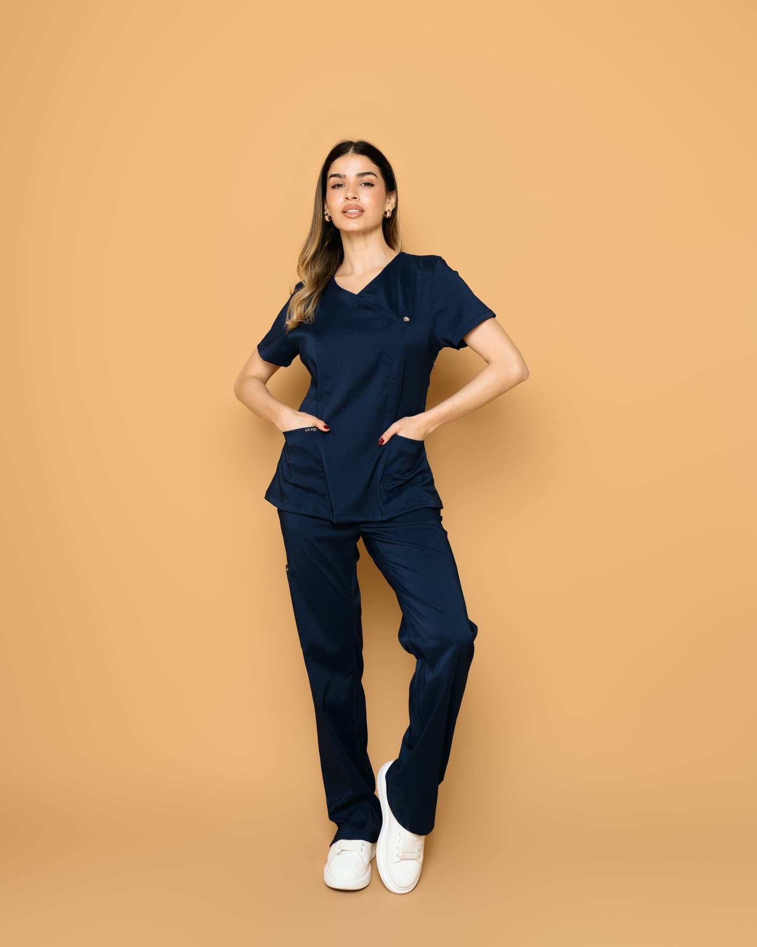 Scrub Naomi - Azul marino