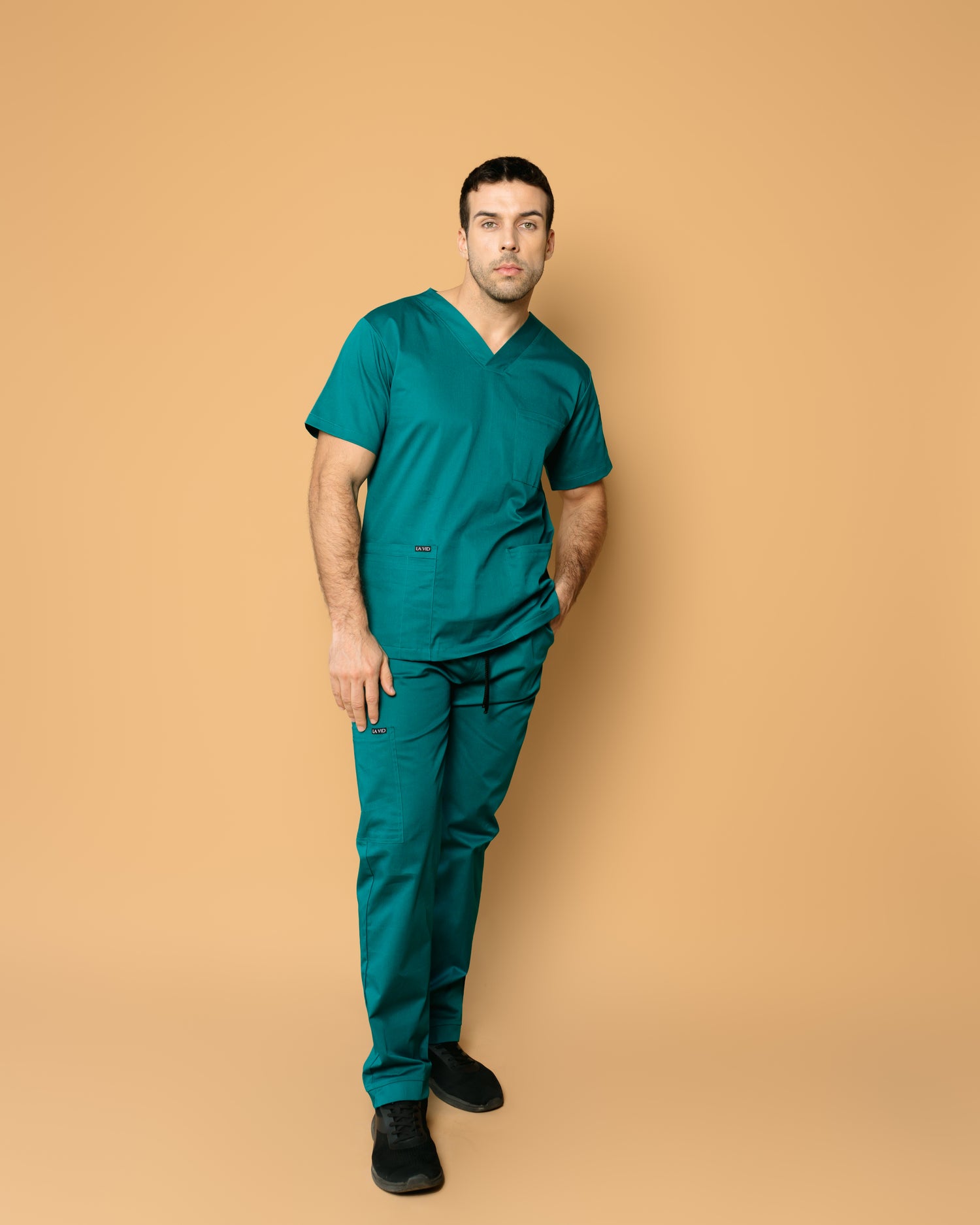 Scrub Classic color verde