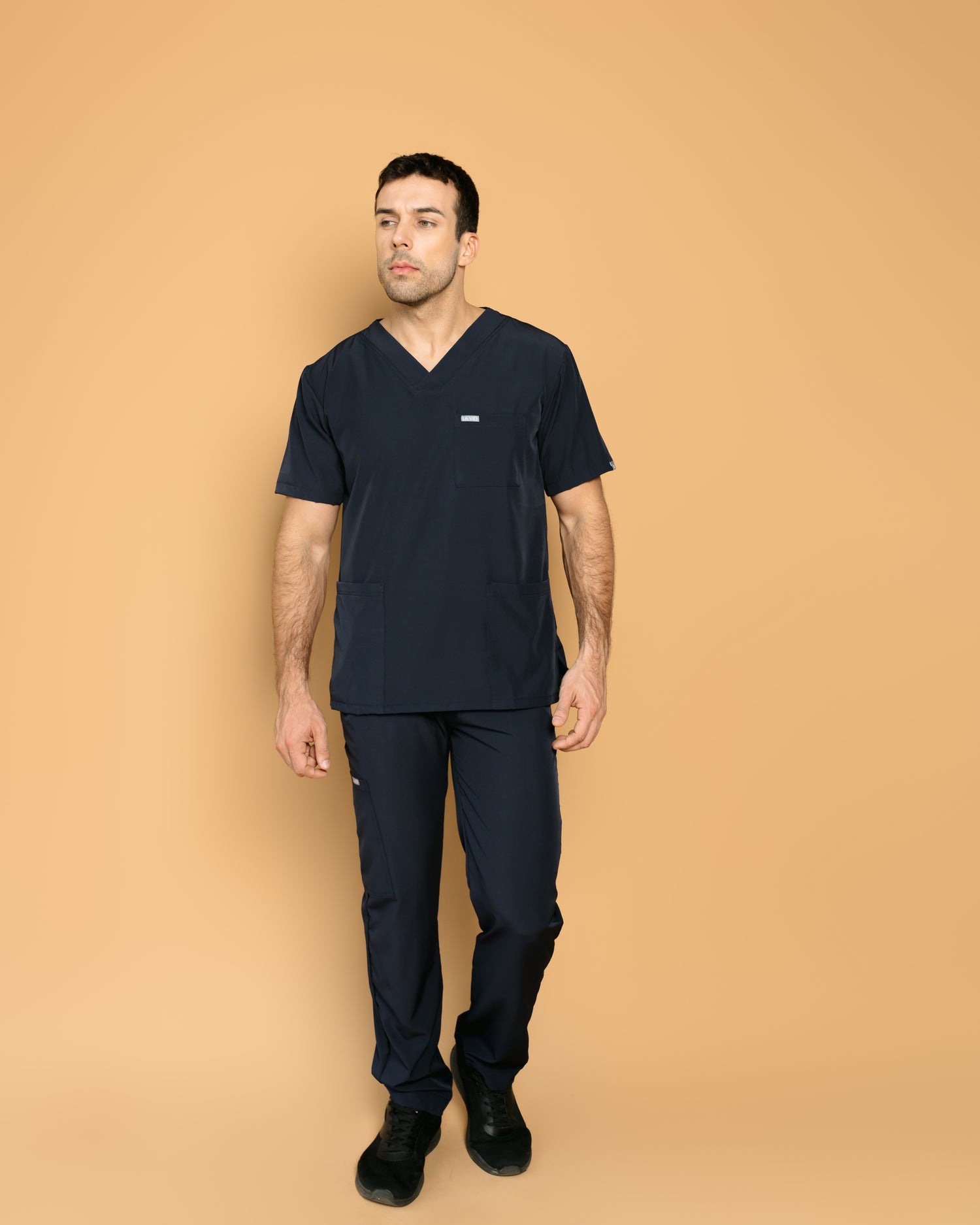 Scrub Luxo color azul marino