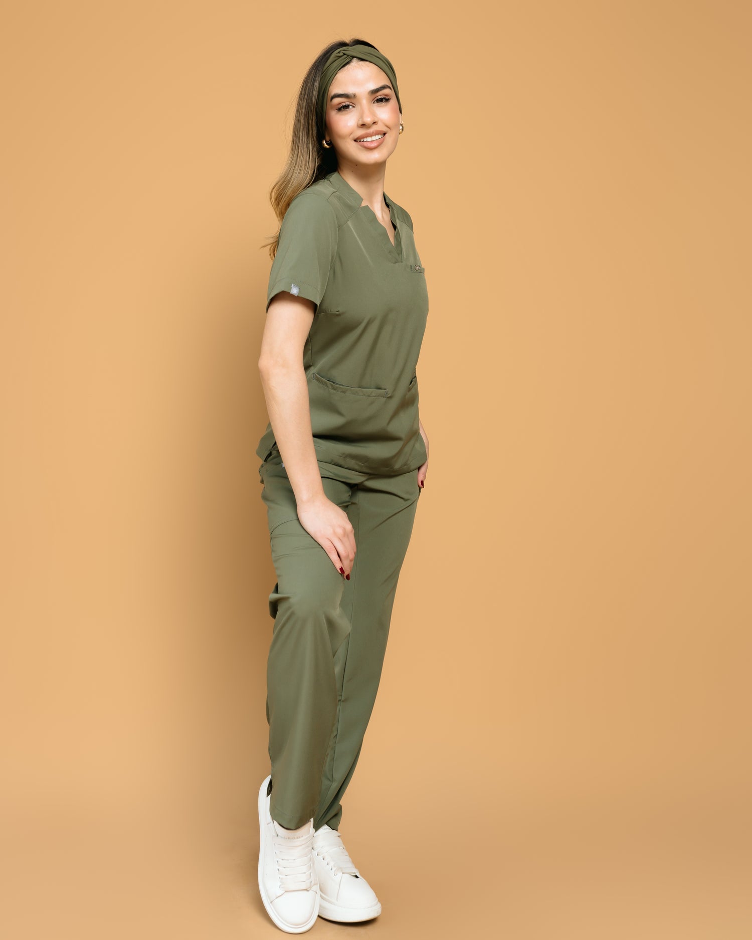 Scrub Sofía - Verde Musgo