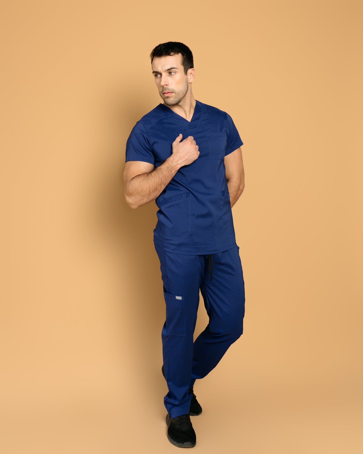 Scrub tecnológico Maxi - Azul marino
