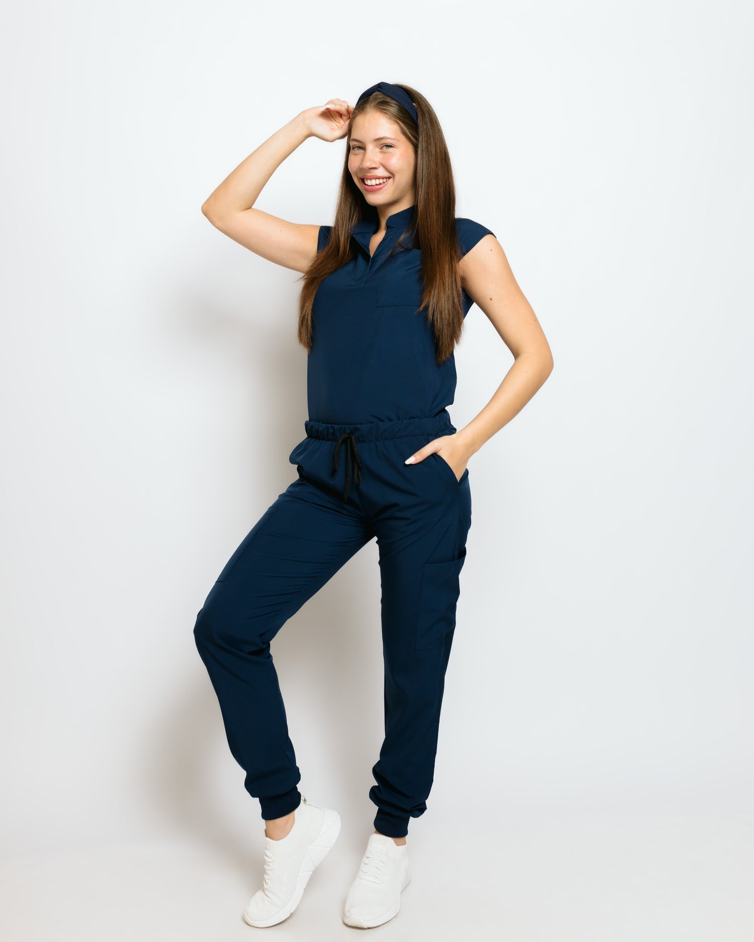Scrub Aline - Azul Marino